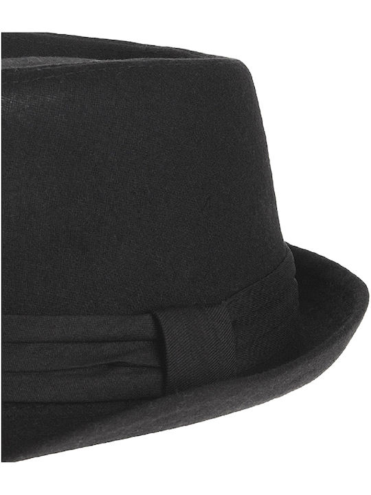 A&K Καπέλο Fedora Negru