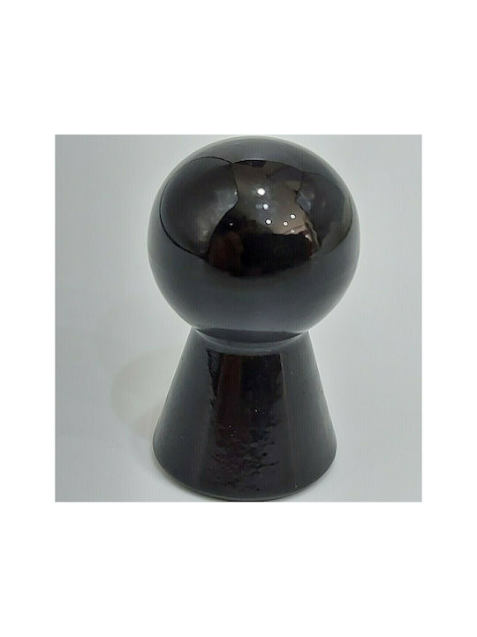 Knob Furniture made of Acrylic Resin in Black Color 0314-NEL1 1pcs