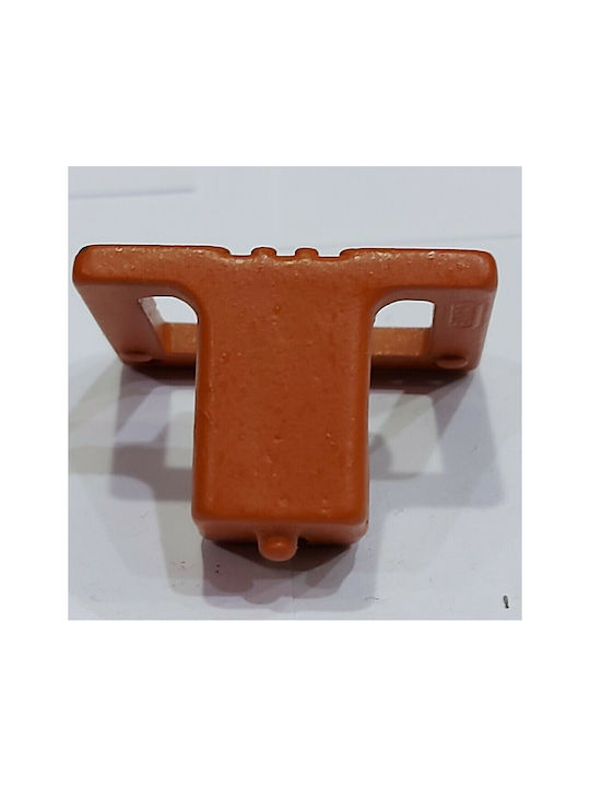 Knopf Möbelgriff aus Metallisch in Orange Farbe 11048-BRZ2 1Stück