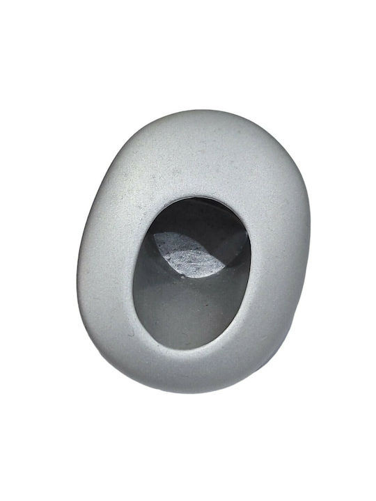 Pamar Buton Mobilier Mânere de mobilier din Zamak & Metal în Culoare Argintiu 0308-000-10C1 1buc