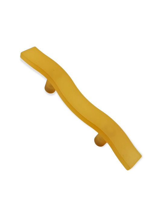 Children's Handle Furniture made of Plastic in Orange Color 125mm (Center Distance 64mm) 0794-064-POR 1pcs