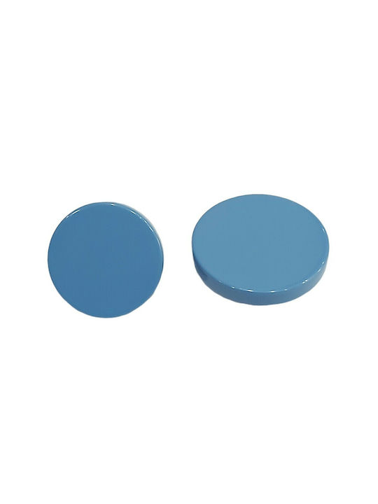 Knob Furniture made of Metallic & Zamak in Light Blue Color 11113-20A1 1pcs