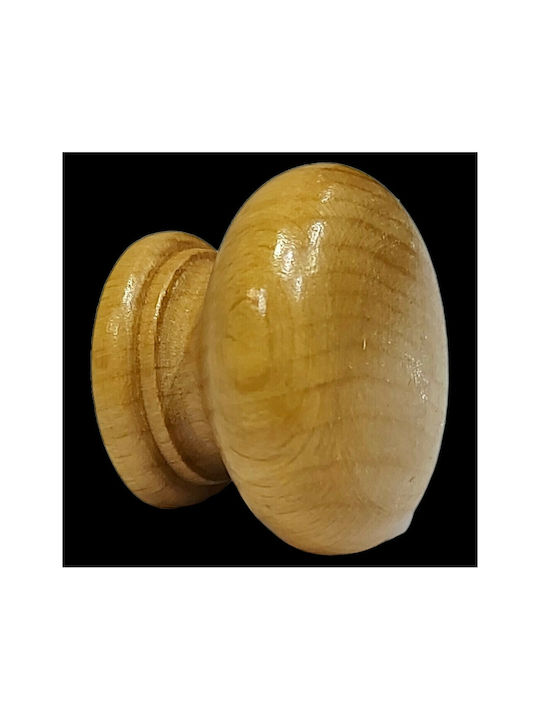 ACM Knob Furniture made of Wooden in Brown Color 9419-000-KSIL 1pcs