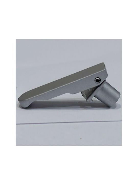 Pamar Buton Mobilier din Zamak & Metal în Culoare Argintiu 0181-000-10C1 1buc