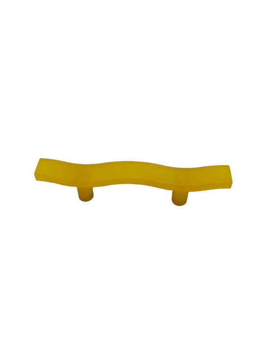 Children's Handle Furniture made of Plastic in Orange Color 125mm (Center Distance 64mm) 0794-064-POR 1pcs