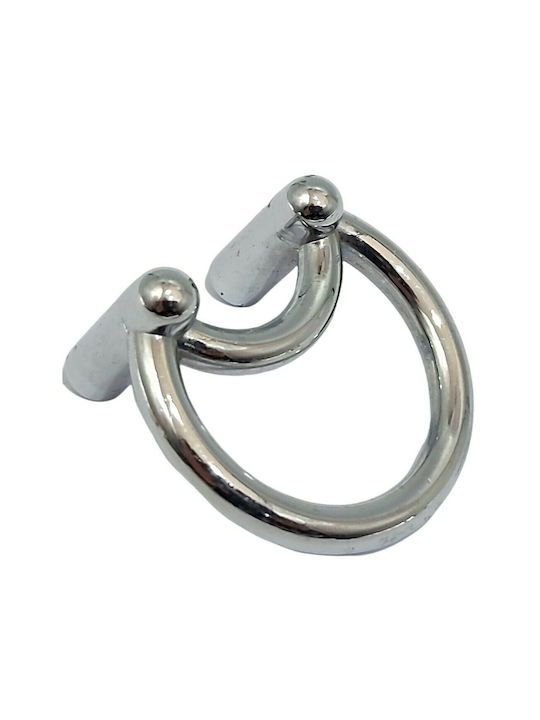 Handle Furniture made of Zamak & Metallic in Silver Color 44mm (Center Distance 25mm) 11069-025-MAY 1pcs