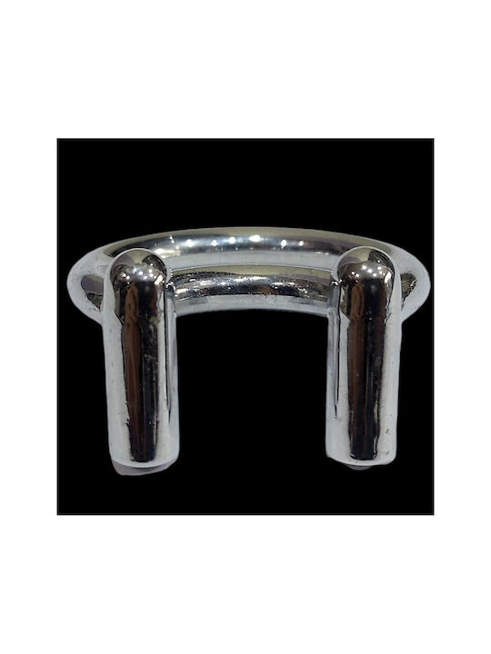 Handle Furniture made of Zamak & Metallic in Silver Color 44mm (Center Distance 25mm) 11069-025-MAY 1pcs