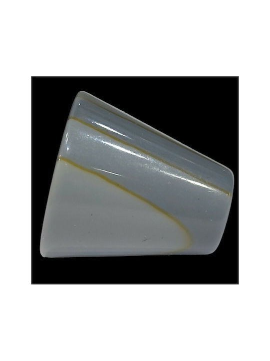 ACM Knob Furniture made of Acrylic Resin in Gray Color 6029-O3N1 1pcs