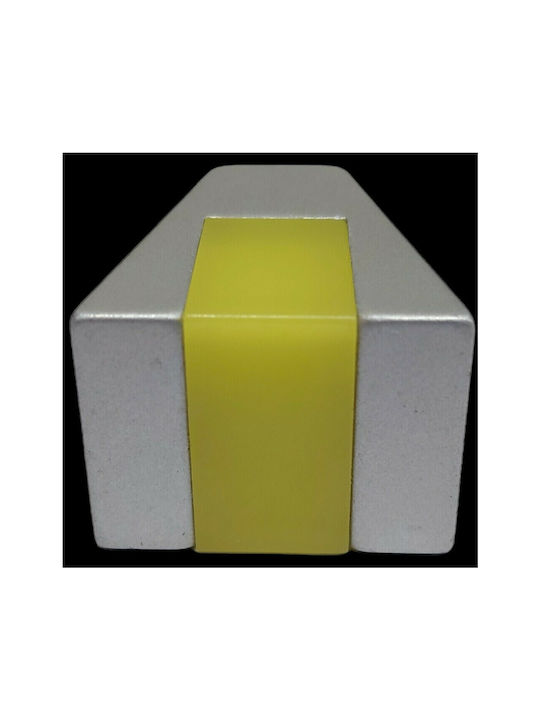 Pamar Copii Buton Mobilier din Plastic & Zamak & Metal în Culoare Galben 0373-000-KIT1 1buc