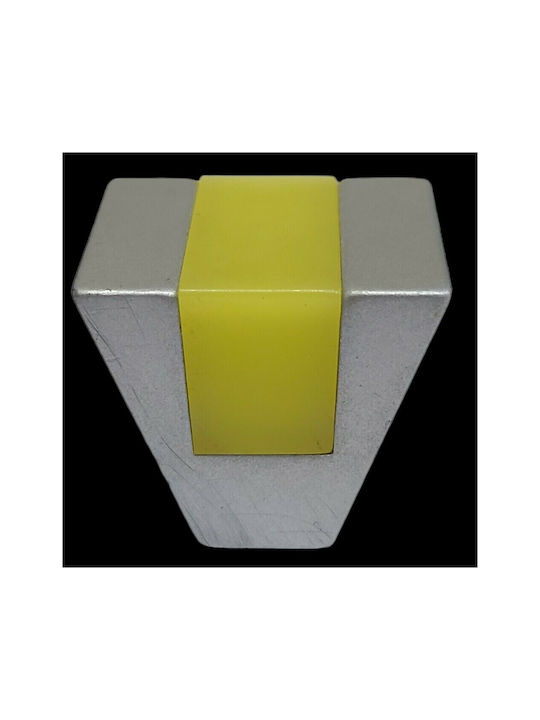 Pamar Copii Buton Mobilier din Plastic & Zamak & Metal în Culoare Galben 0373-000-KIT1 1buc
