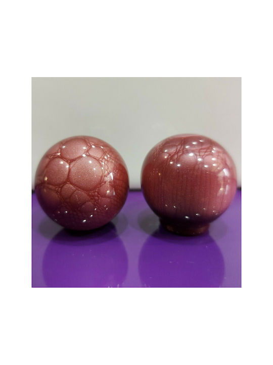 ACM Copii Buton Mobilier din Rășină acrilică în Culoare Violet 6004-000-03N1 1buc