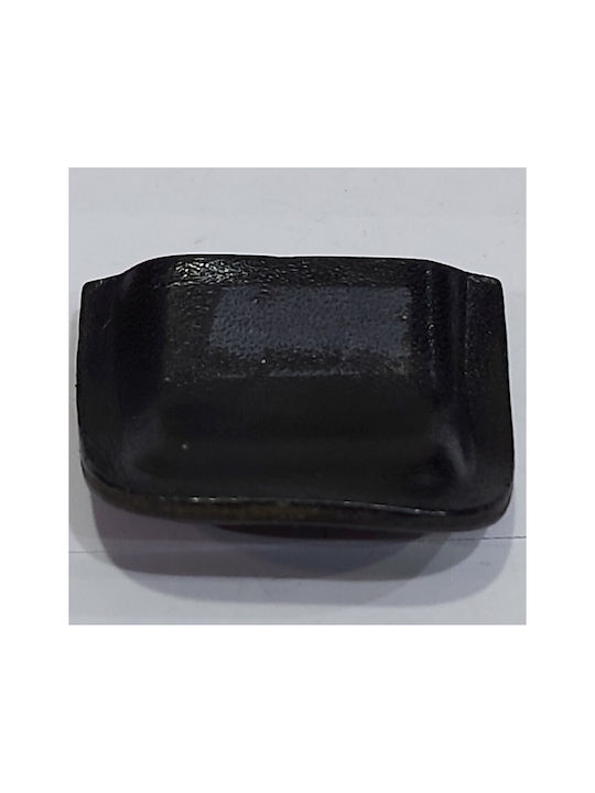 Knob Furniture made of Leather in Black Color 32mm (Center Distance 16mm) 4223-16-DER1 1pcs