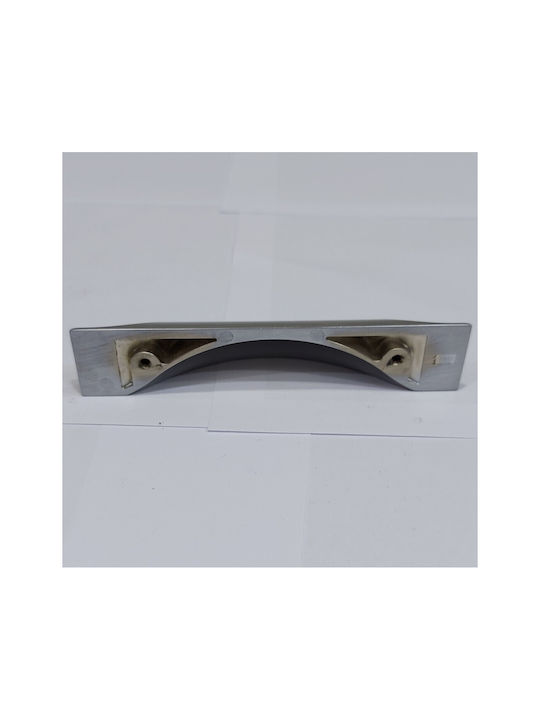 Handle Furniture Flush Handle made of Metallic in Silver Color 148mm (Center Distance 96mm) 4064-96-10C1 1pcs