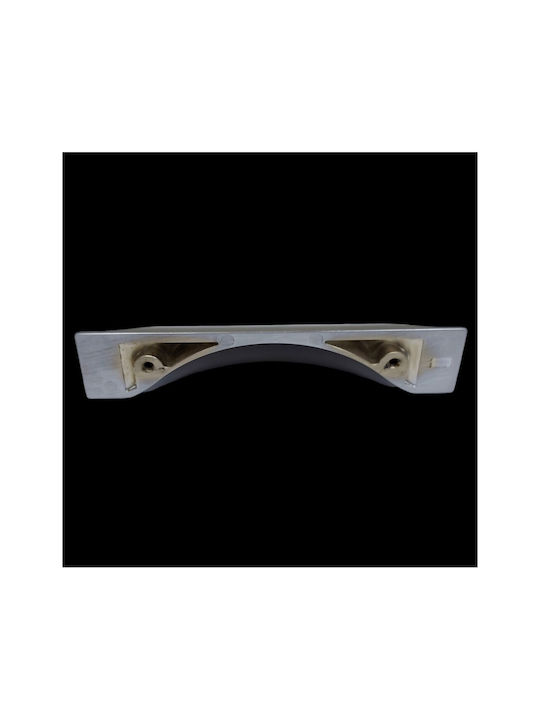 Handle Furniture Flush Handle made of Metallic in Silver Color 148mm (Center Distance 96mm) 4064-96-10C1 1pcs