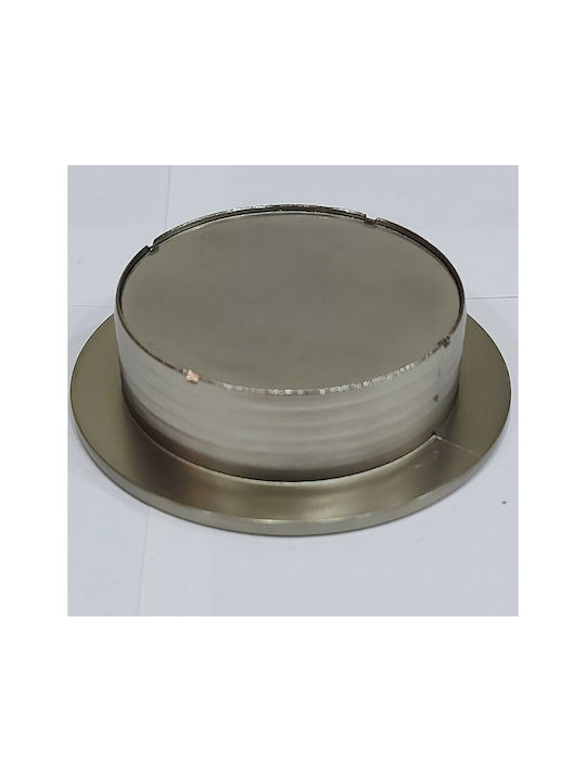 Furnipart Buton Mobilier Mânere de mobilier din Metal & Zamak în Culoare Argintiu 7224-00-0G1 1buc