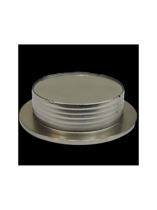 Furnipart Buton Mobilier Mânere de mobilier din Metal & Zamak în Culoare Argintiu 7224-00-0G1 1buc