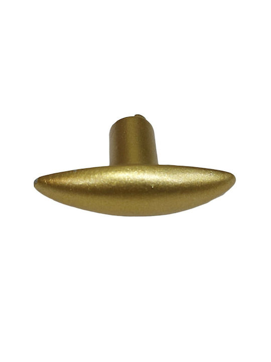 Knob Furniture made of Zamak & Metallic in Gold Color 0901-20A1 1pcs