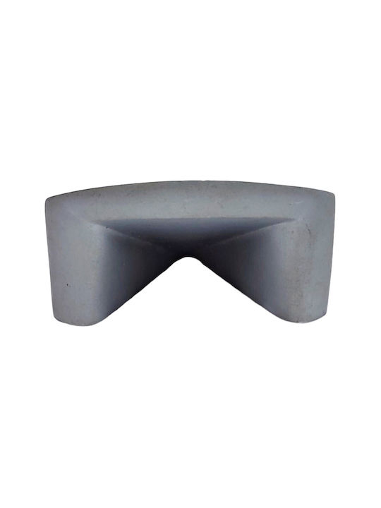 Furnipart Mâner Mobilier Mânere de mobilier din Metal & Zamak în Culoare Argintiu 40mm (Distanța între Centre 32mm) 7202-10C1 1buc