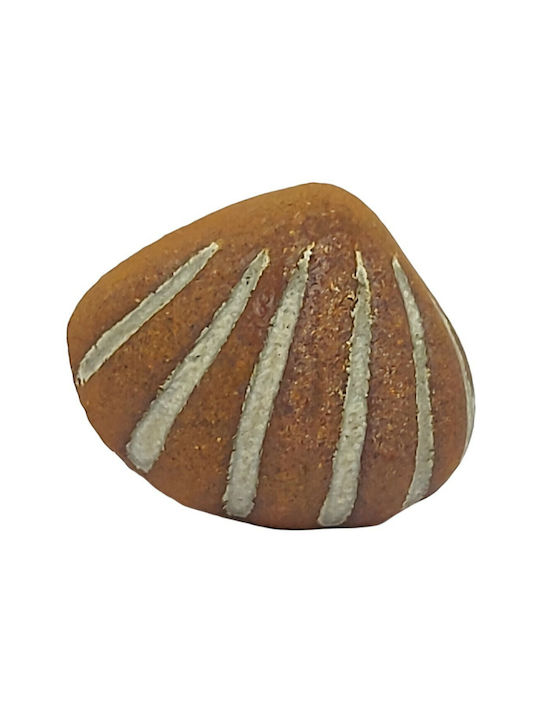 Nesu Knob Furniture made of Ceramic in Brown Color 11178-MAU1 1pcs