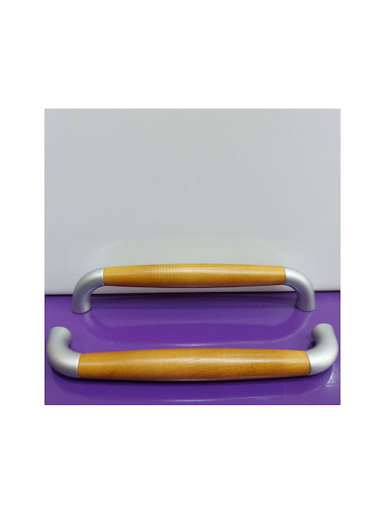 Handle Furniture made of Wooden & Metallic in Brown Color 174mm (Center Distance 160mm) 0272-160-10C 1pcs