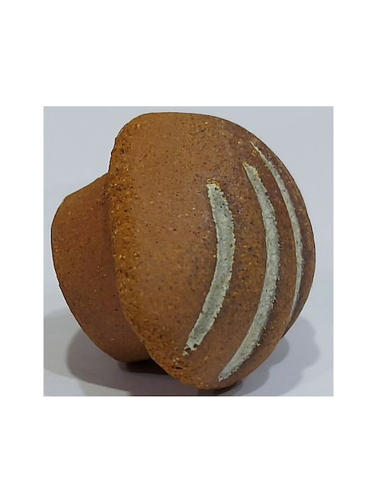 Nesu Knob Furniture made of Ceramic in Brown Color 11178-MAU1 1pcs