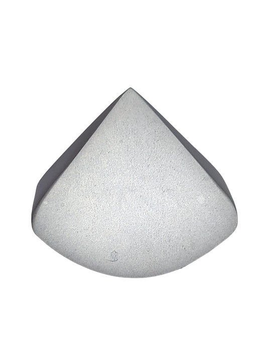 Furnipart Mâner Mobilier Mânere de mobilier din Metal & Zamak în Culoare Argintiu 40mm (Distanța între Centre 32mm) 7202-10C1 1buc