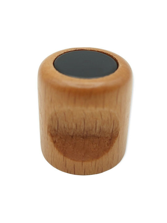 ACM Knob Furniture made of Wooden & Metallic & Zamak in Brown Color 4034-MAU1 1pcs