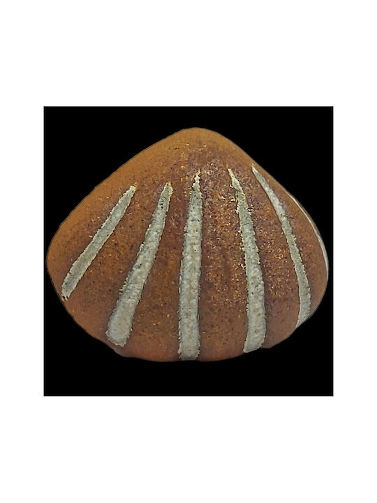 Nesu Knob Furniture made of Ceramic in Brown Color 11178-MAU1 1pcs