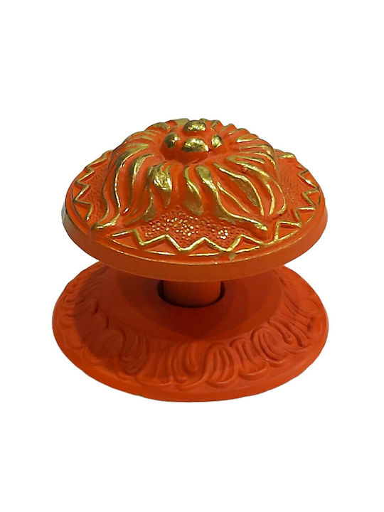Knob Furniture made of Metallic in Orange Color 11044-BRZ2 1pcs