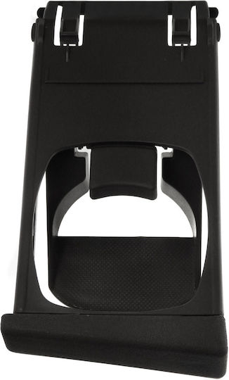 Car Cup Holder Foldable 2 Positions for Console in Black Color