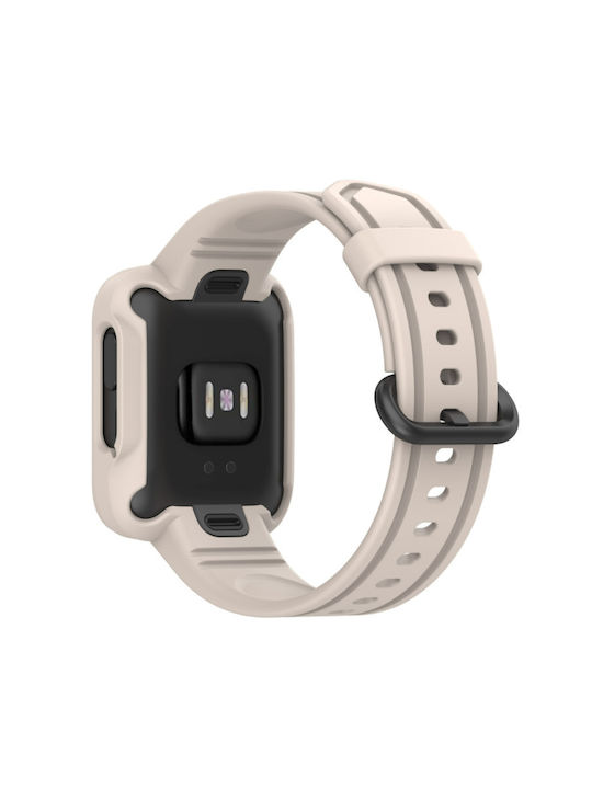 Curea Silicon Bej (Mi Watch Lite)