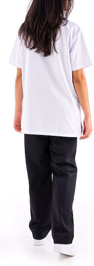 Women's Black Medical Pants Cotton and Polyester