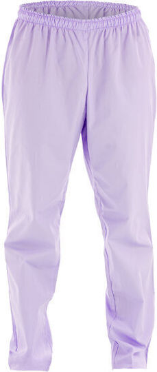 Men's Lilac Medical Pants Cotton and Polyester
