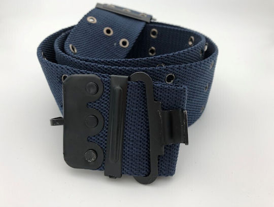 Curea Curea Militară Tip american Albastru 55mm