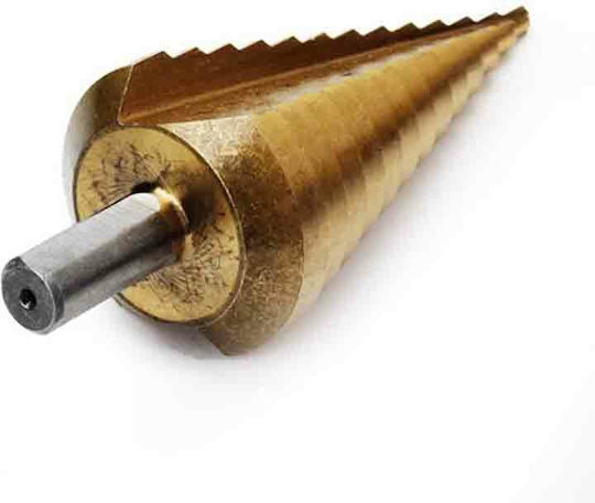 Konischer Bohrer HSS Titan für Metall και Holz 4-39mm