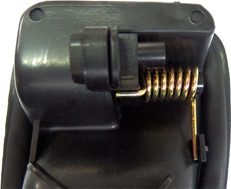 Door handle with installation Front / Rear / Rear Right Renault Megane 5105230696BLR