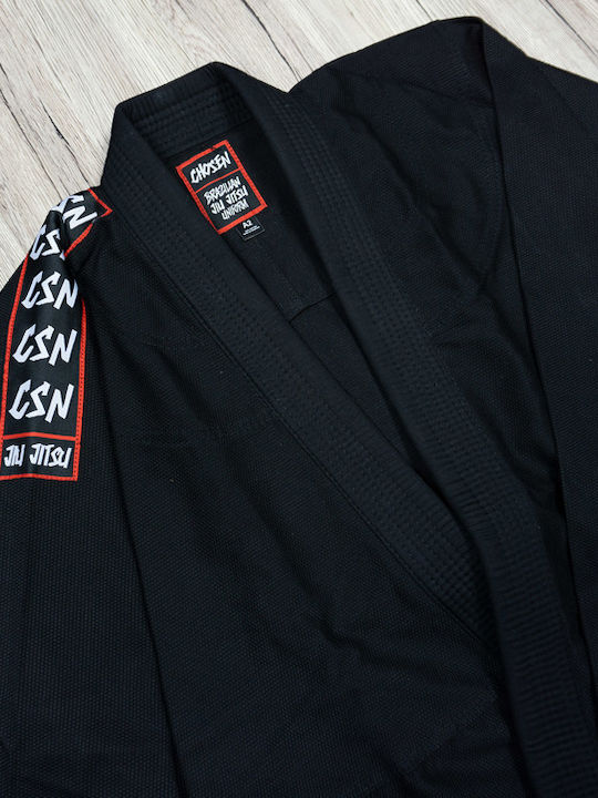 Chosen Bărbați Uniforme Jiu Jitsu brazilian Negru