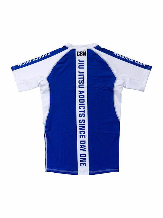 Chosen Short Sleeve Shirt CHRS114 for Jiu-Jitsu Blue