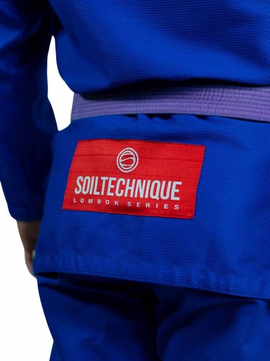Soiltecnique Ανδρική Στολή Brazilian Jiu Jitsu Μπλε