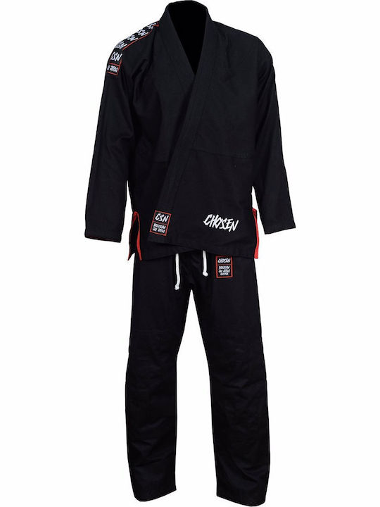 Chosen Bărbați Uniforme Jiu Jitsu brazilian Negru