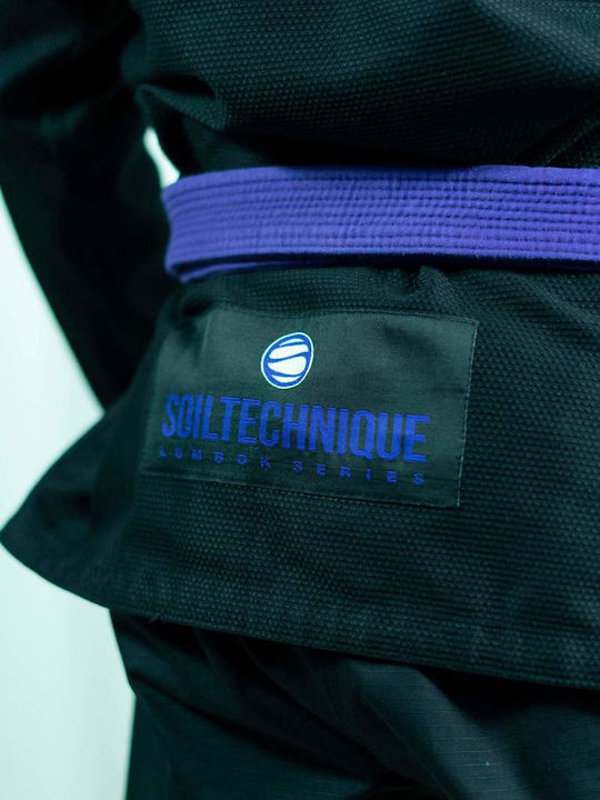 Soiltecnique Bărbați Uniforme Jiu Jitsu brazilian Negru