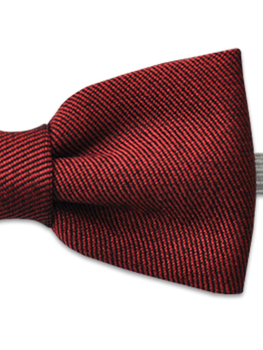 Baby Fabric Bow Tie Burgundy