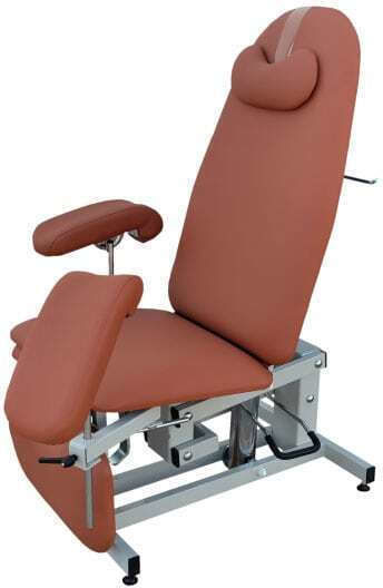 Medizinischer Stuhl in Orange Farbe 6220