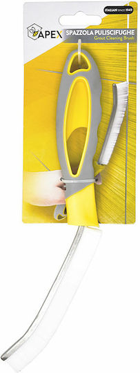 Apex Plastic Cleaning Brush with Handle Gray