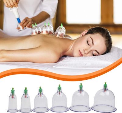 Therapeutic Device with Silicone Suction Cups Set 6pcs