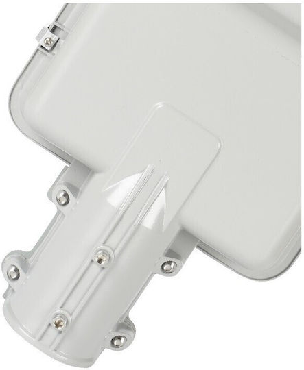Led Lampă Solară Stradală 400W 969lm Alb Rece 6500K cu Senzor de Mișcare, Fotocelulă și Telecomandă IP65 20cmx15cmx50cmcm