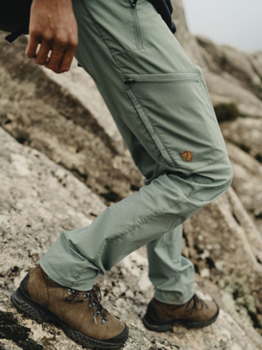 Fjallraven Abisko Men's Hiking Long Trousers Brown