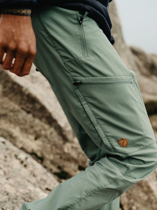 Fjallraven Abisko Men's Hiking Long Trousers Brown