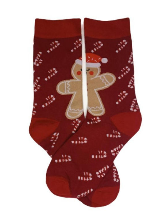 Admas Damen Socken Rot 2Pack