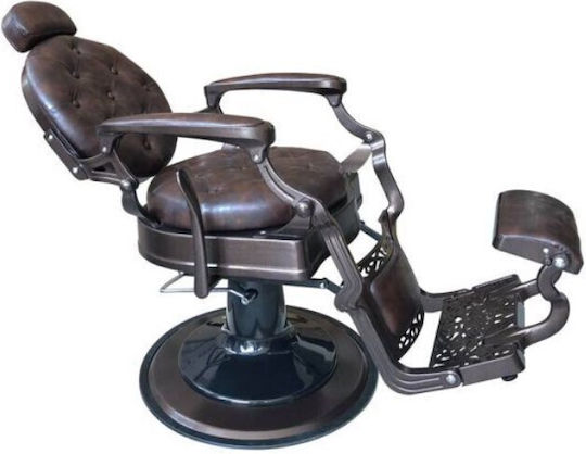 Καρέκλα Barbier Braun mit verstellbarer Höhe